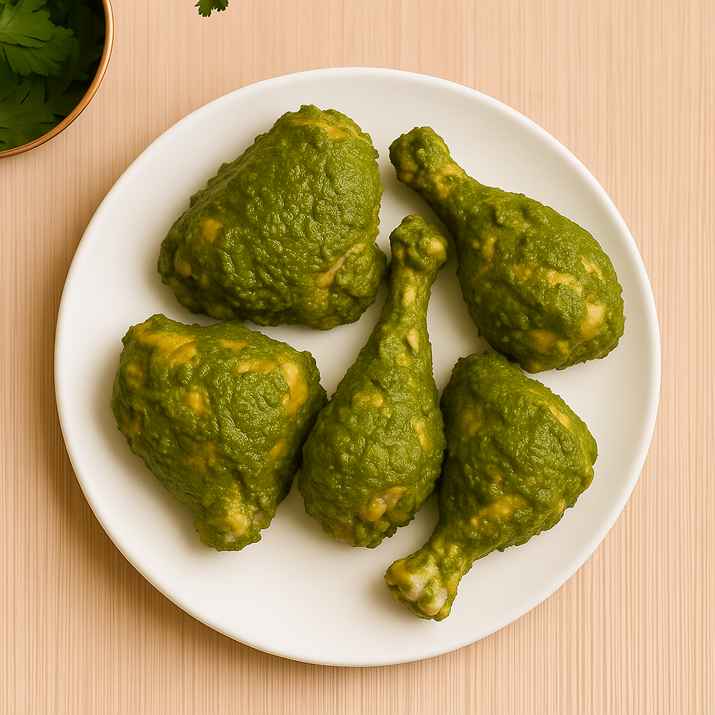 🌿 Pesto / Hariyali Chicken Marinade – Bone-In 1 (lb)