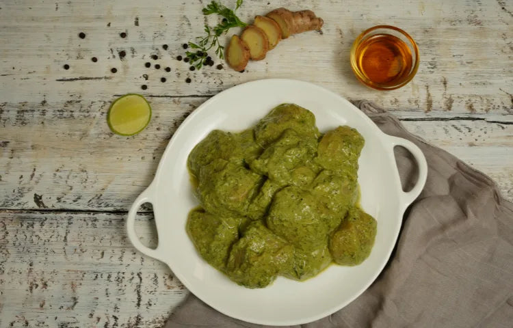🌿 Pesto / Hariyali Chicken Marinade – Boneless 1 (lb)